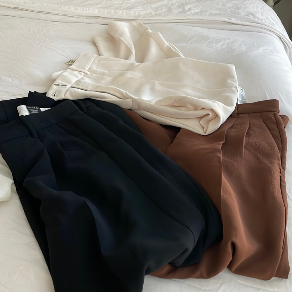 Wilfred effortless pants size 4- bundle for 3 pairs